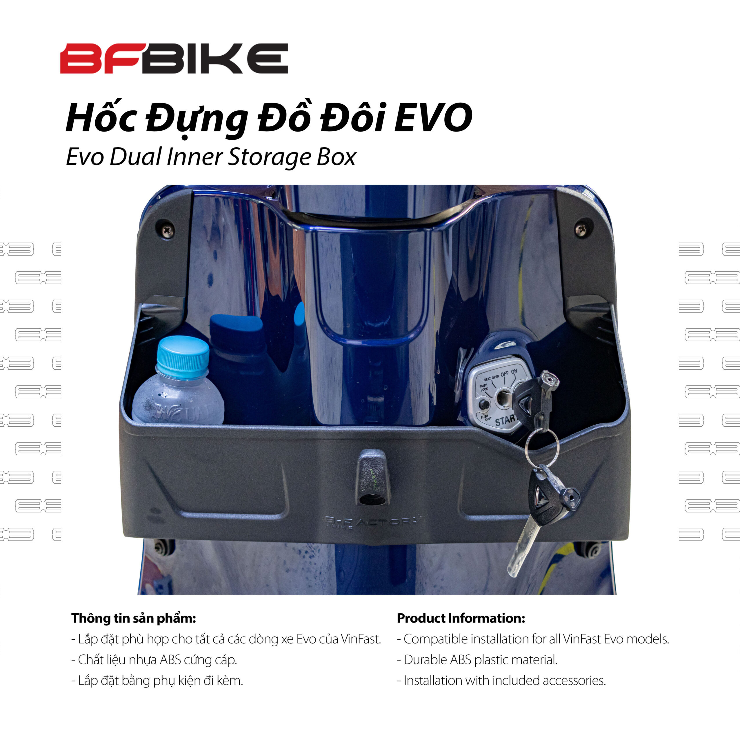 Hốc đựng đồ đôi EVO