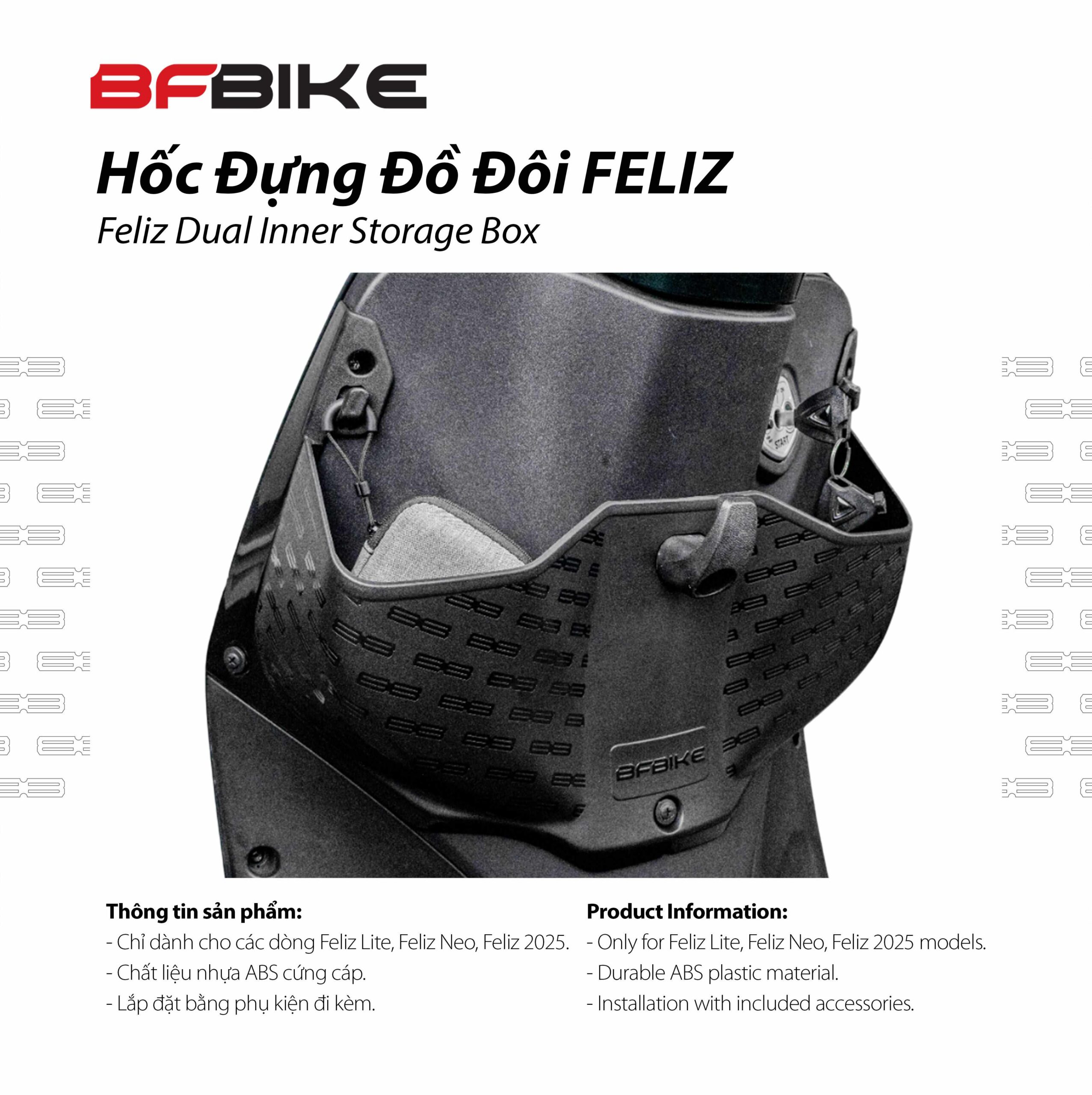 Hốc đựng đồ đôi FELIZ