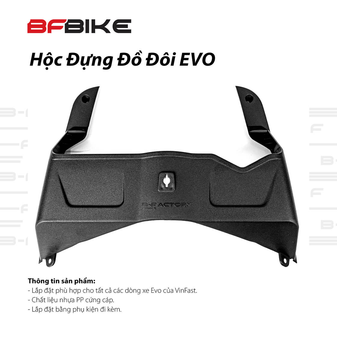 Hốc đựng đồ đôi Evo ( Demo )